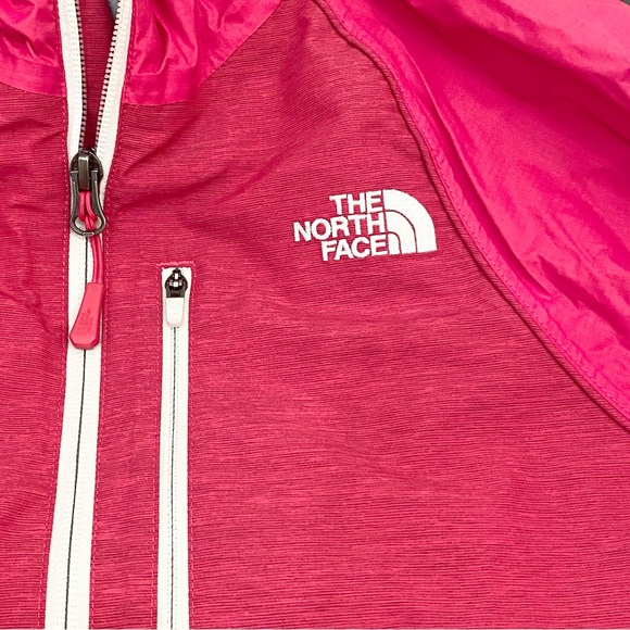THE NORTH FACE Pink Red Dryvent Women’s Hooded Rain Jacket Size XS - Picture 15 of 16
